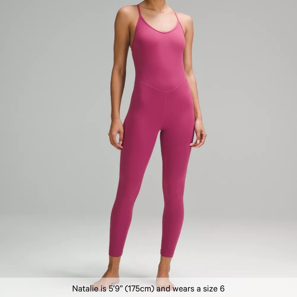 Lululemon Athletica Align Cross-Back Bodysuit